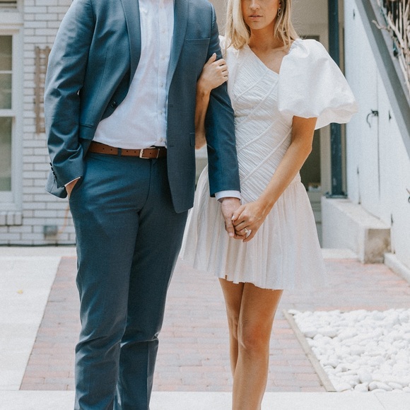 Aje White Mini Dress - Picture 2 of 6